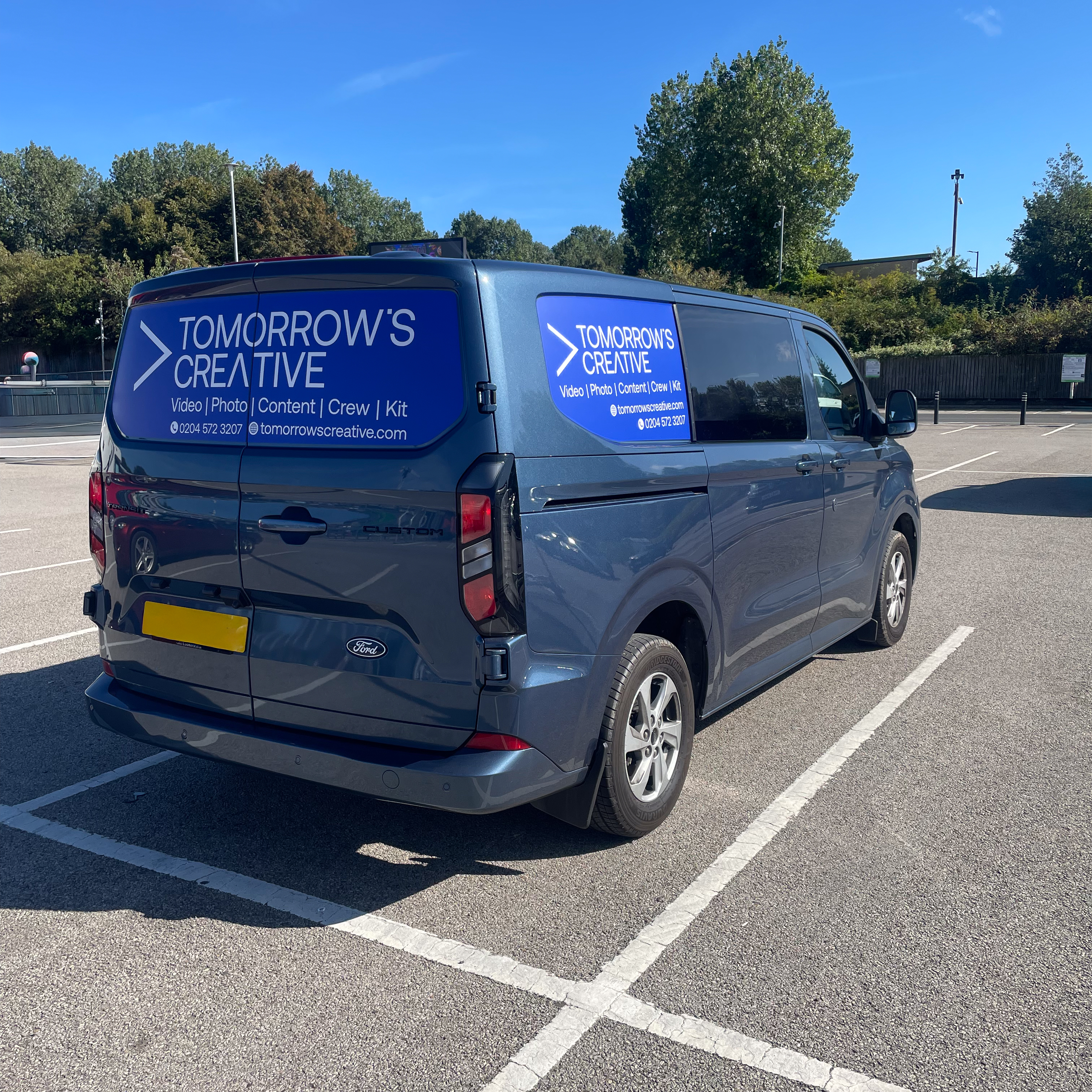 The new Tomorrow’s Creative branding has officially hit the road. 🚐Great to have our production vehicle out on location today, bringing the crew and kit together for another shoot.Video | Photo | Content | Crew | KitTomorrow’s Creative — Your National Production Partner.#TomorrowsCreative #NationalProductionPartner #VideoProductionUK #ProductionCrew #OnLocation
