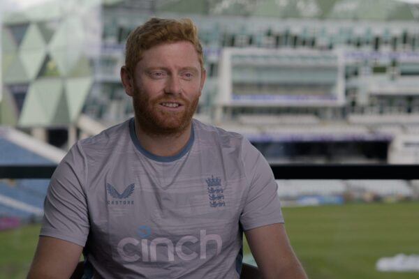Jonny Bairstow interview filmed for LV For the Love of the Game
